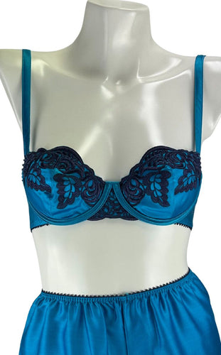 Silk Balconette Bra