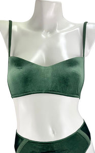 Velvet Bandeau Bra