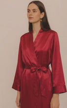 Load image into Gallery viewer, Silk Short Robe