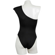 Load image into Gallery viewer, Silk Blend Asymmetrical Bodysuit