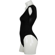 Load image into Gallery viewer, Silk Blend Asymmetrical Bodysuit