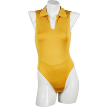Load image into Gallery viewer, Silk Blend Collar Bodysuit