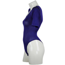 Load image into Gallery viewer, Silk Blend Short Sleeve Bodysuit